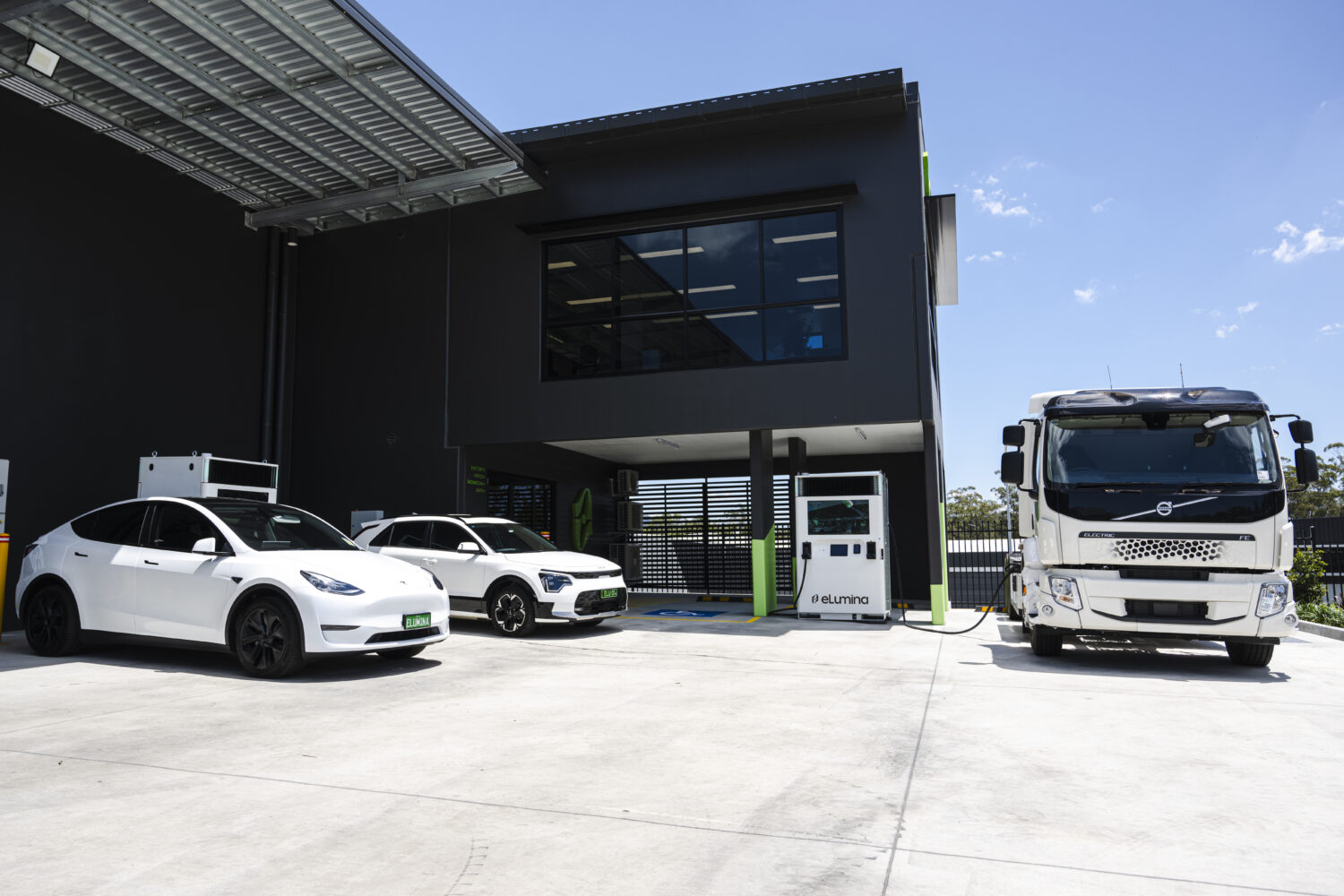 eLumina eLumina has officially opened Australia’s first factory capable of producing both community lithium batteries and EV chargers.
Photo: Jamila Filippone